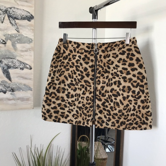 leopard skirt primark